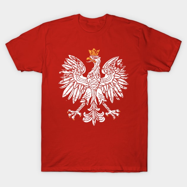 Polska Poland Orzel Bialy -  Koszulka Football Soccer T-Shirt by PugSwagClothing